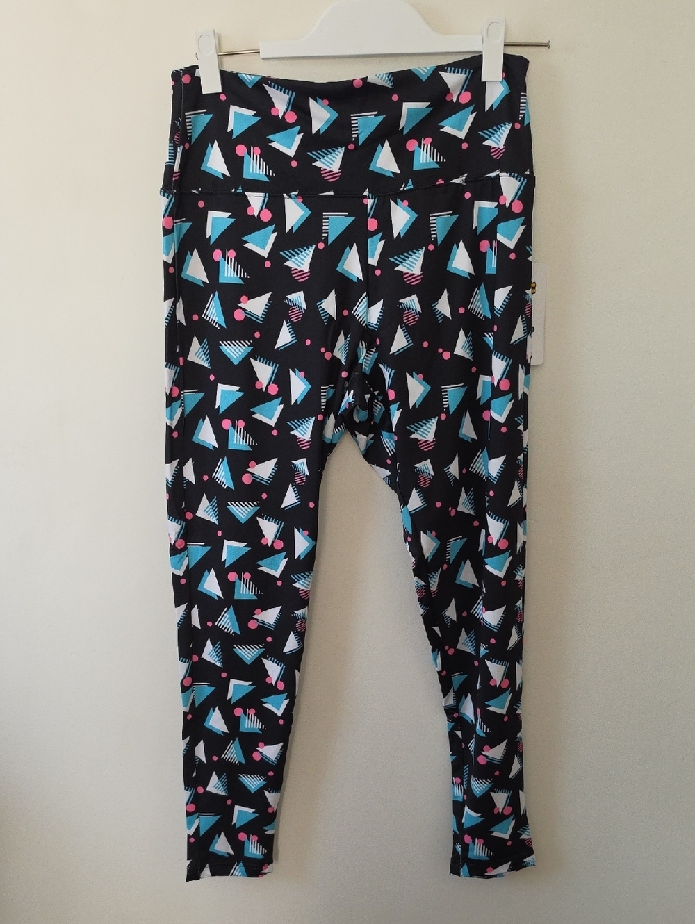 Tipsy Elves Women's Tricky Triangle Workout Leggings